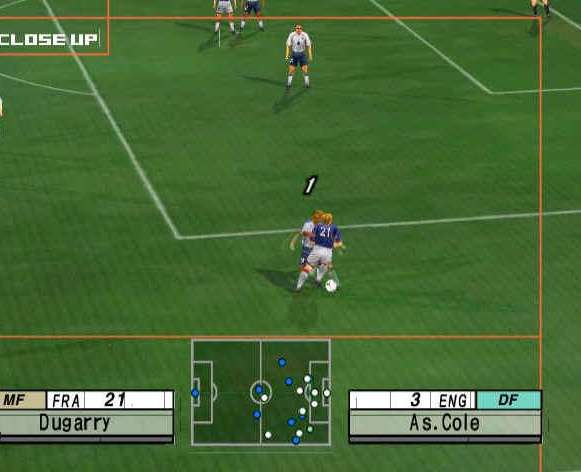 Скриншот из игры International Superstar Soccer 3 под номером 2