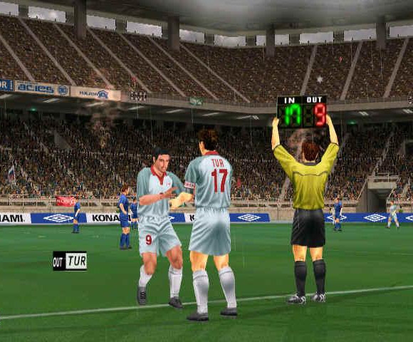 Скриншот из игры International Superstar Soccer 3 под номером 6