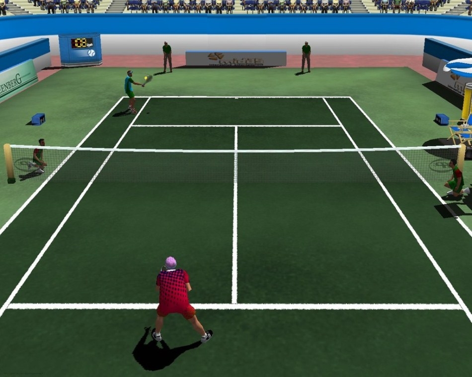 Первая игра теннис