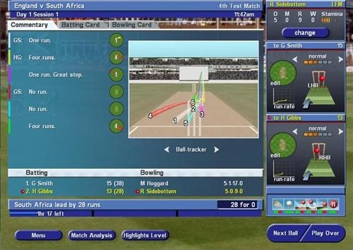 Скриншот из игры International Cricket Captain 2008 под номером 1