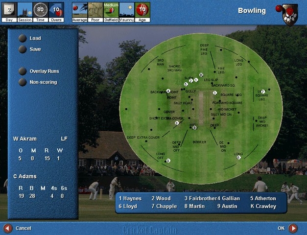 Скриншот из игры International Cricket Captain под номером 8