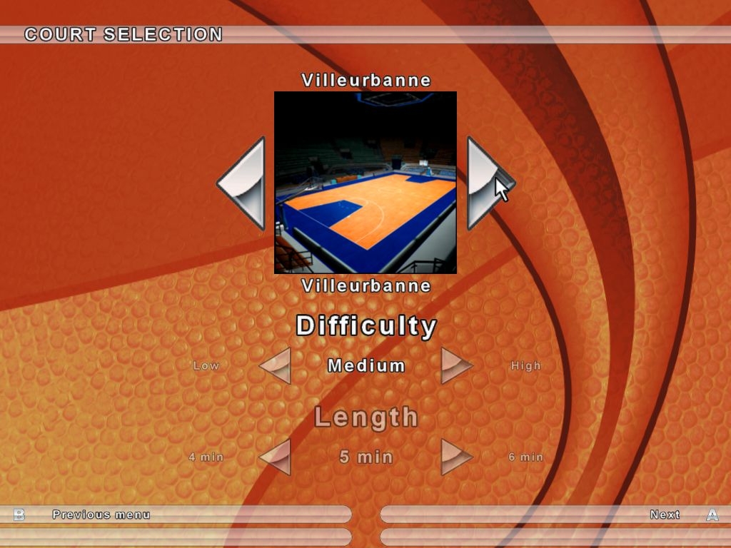 Скриншот из игры International Basket 2009 Lite под номером 2