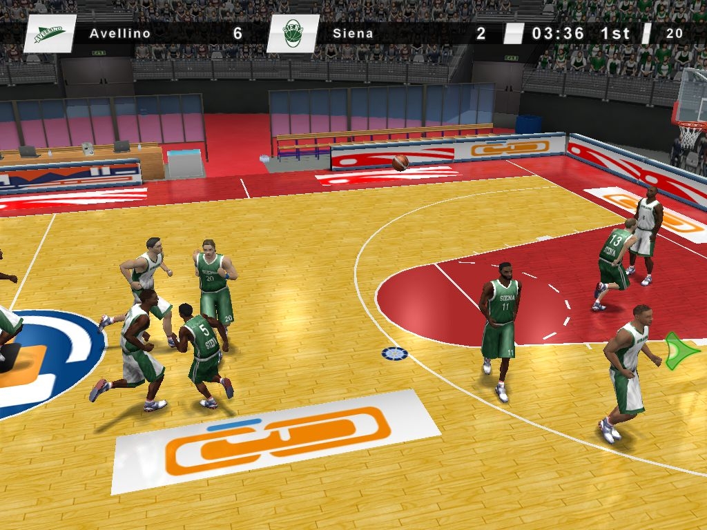 Скриншот из игры International Basket 2009 Lite под номером 3