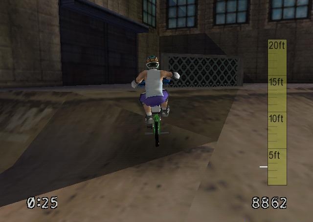 Скриншот из игры Dave Mirra Freestyle BMX под номером 23