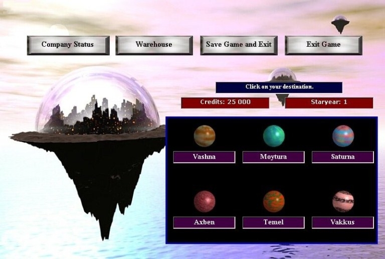 Скриншот из игры Interstellar Trader под номером 2