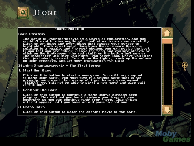 Скриншот из игры Phantasmagoria под номером 2