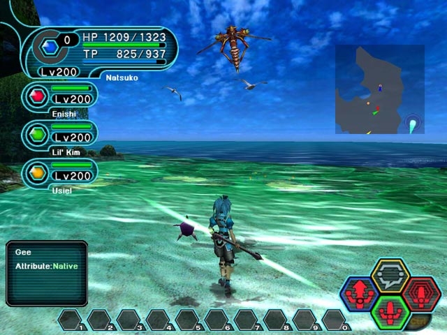 Скриншот из игры Phantasy Star Online: Blue Burst под номером 1
