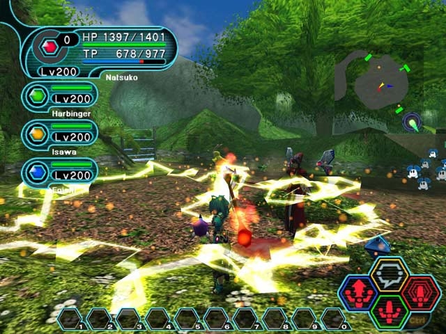 Скриншот из игры Phantasy Star Online: Blue Burst под номером 13