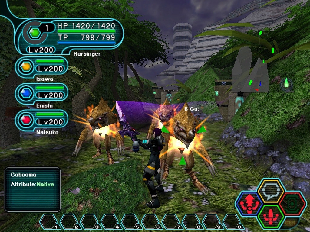 Скриншот из игры Phantasy Star Online: Blue Burst под номером 15