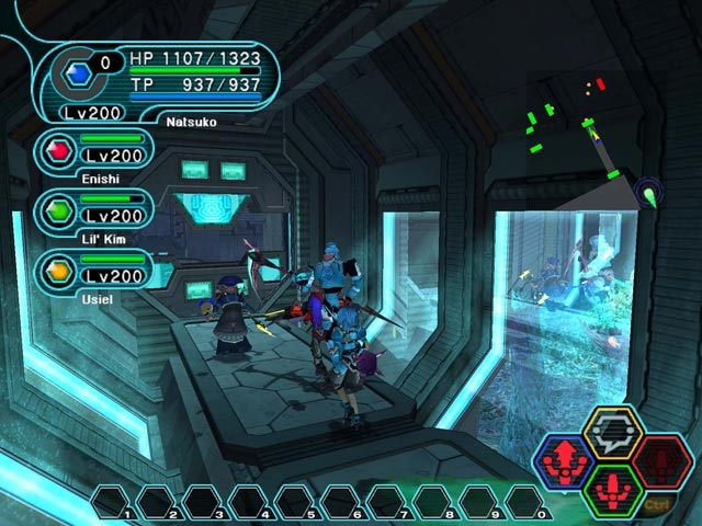 Скриншот из игры Phantasy Star Online: Blue Burst под номером 4