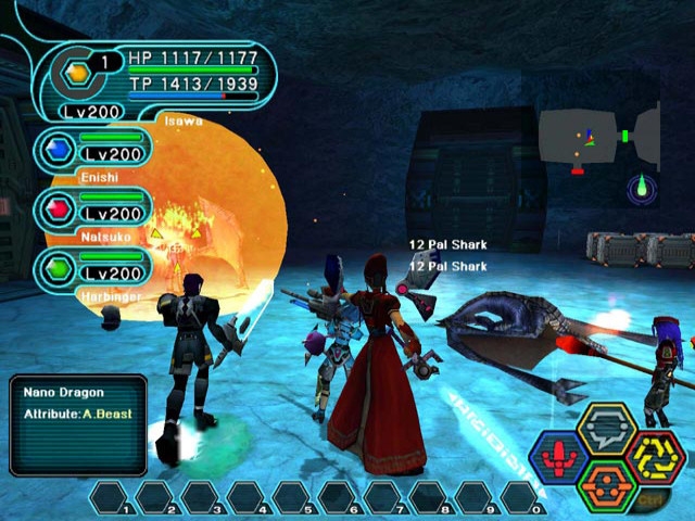 Скриншот из игры Phantasy Star Online: Blue Burst под номером 7