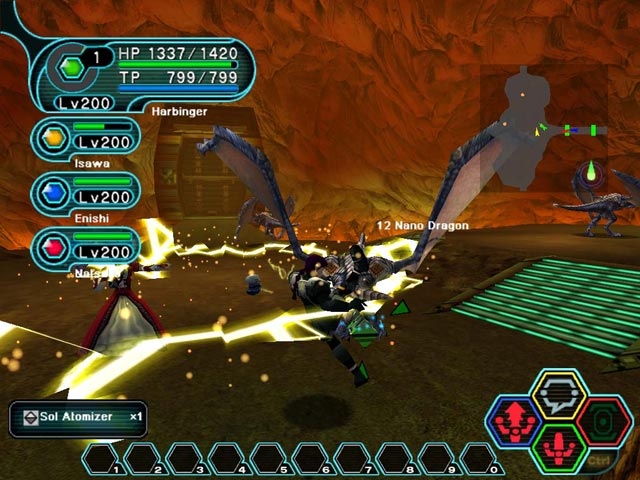 Скриншот из игры Phantasy Star Online: Blue Burst под номером 9