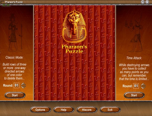 Скриншот из игры Pharaohs