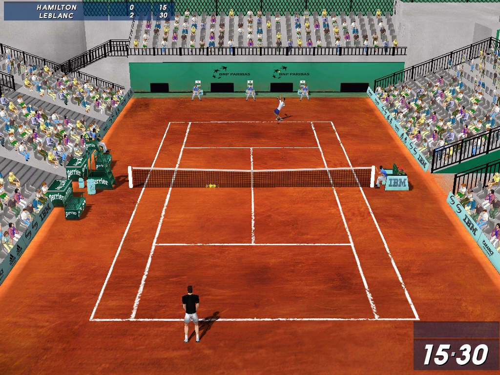 Скриншот из игры Roland Garros 2001 под номером 7