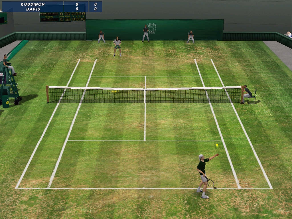 Скриншот из игры Roland Garros 2001 под номером 8
