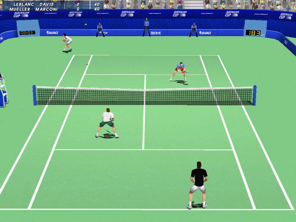 Скриншот из игры Roland Garros 2001 под номером 9