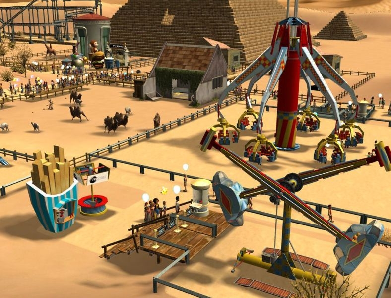 Скриншот из игры RollerCoaster Tycoon 3: Wild! под номером 11