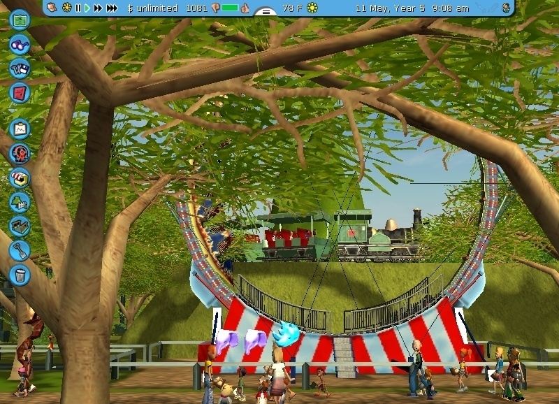 Скриншот из игры RollerCoaster Tycoon 3: Wild! под номером 25