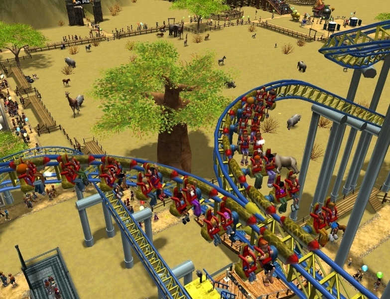 Скриншот из игры RollerCoaster Tycoon 3: Wild! под номером 3