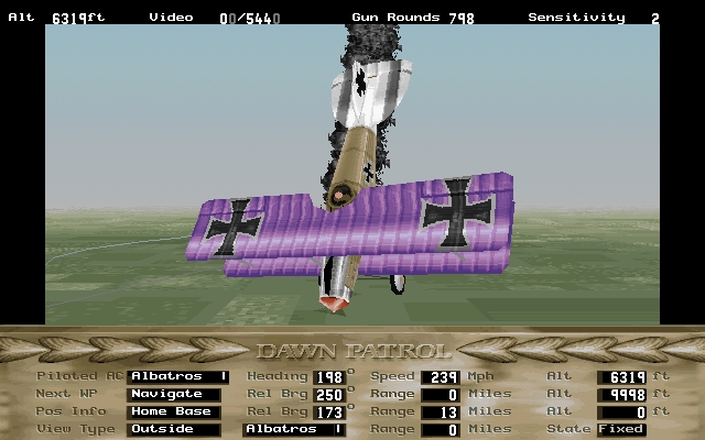 Скриншот из игры Dawn Patrol под номером 10