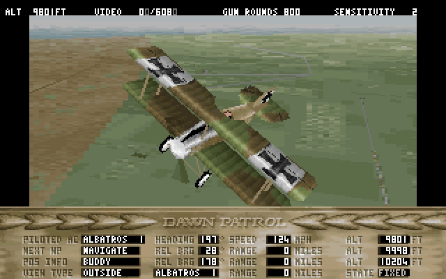 Скриншот из игры Dawn Patrol под номером 2