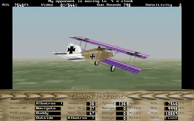 Скриншот из игры Dawn Patrol под номером 9