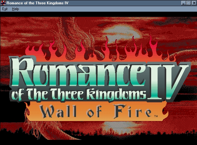 Скриншот из игры Romance of the Three Kingdoms 4 под номером 2