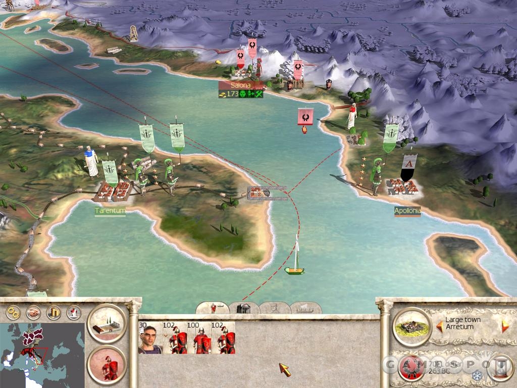 Скриншот из игры Rome: Total War под номером 72