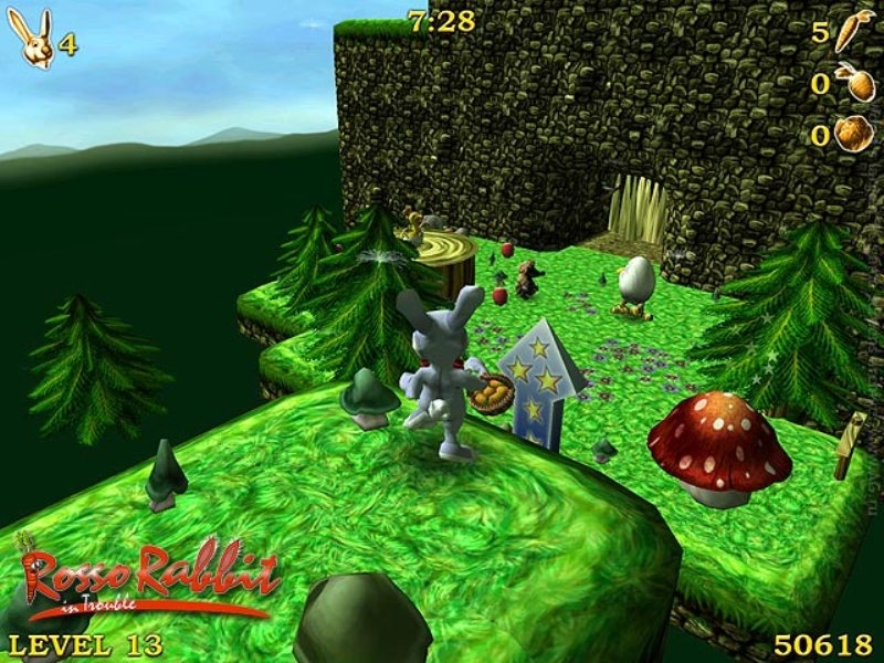 Скриншот из игры Rosso Rabbit in Trouble под номером 3