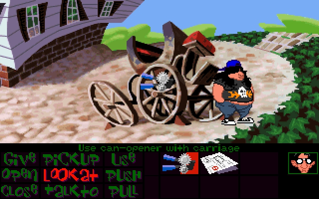 Скриншот из игры Day of the Tentacle под номером 9