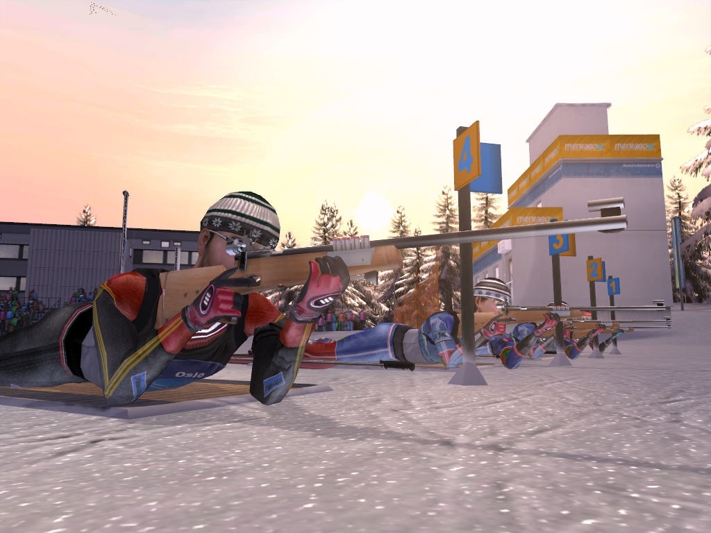 Скриншот из игры RTL Biathlon 2008 под номером 1