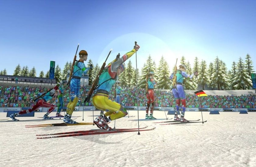 Скриншот из игры RTL Biathlon 2009 под номером 5