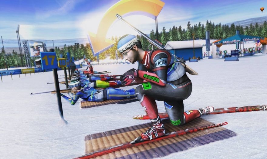 Скриншот из игры RTL Biathlon 2009 под номером 8
