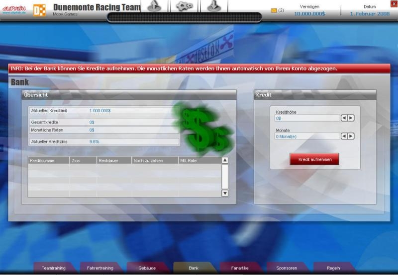 Скриншот из игры RTL Racing Team Manager под номером 17