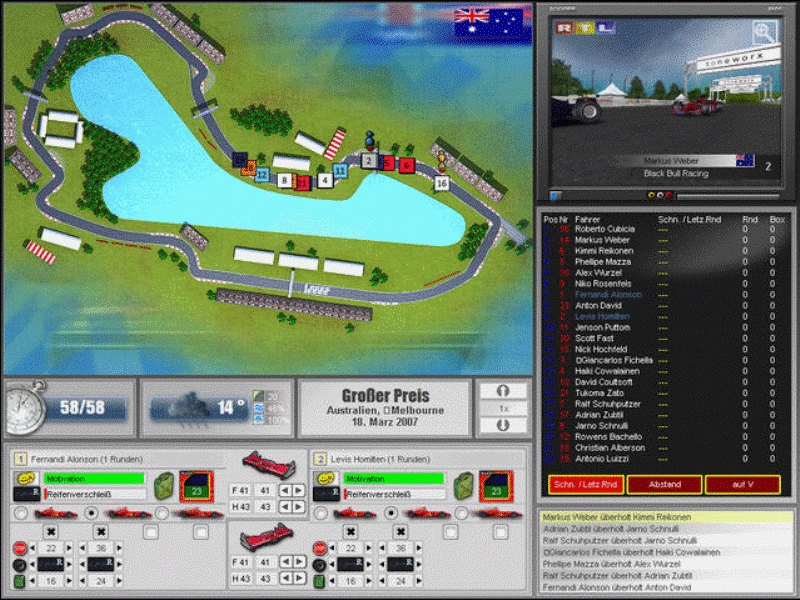 Скриншот из игры RTL Racing Team Manager под номером 23