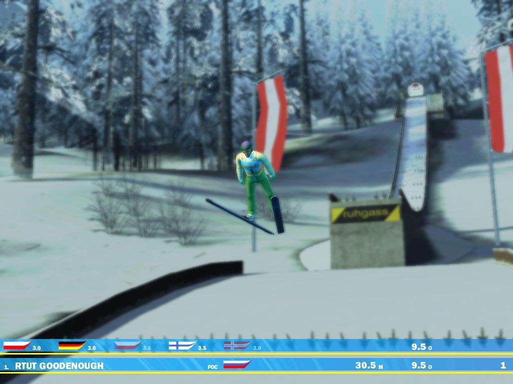 Скриншот из игры RTL Ski Jumping 2006 под номером 10
