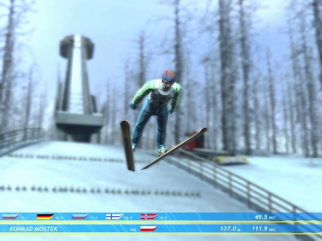 Скриншот из игры RTL Ski Jumping 2006 под номером 14