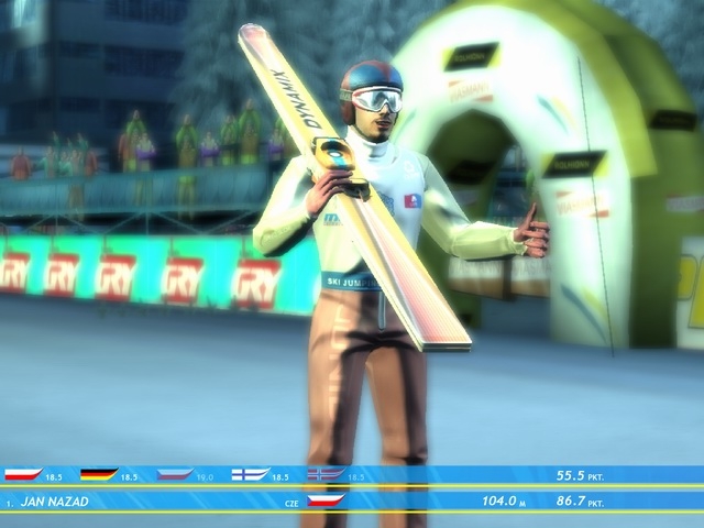 Скриншот из игры RTL Ski Jumping 2006 под номером 16