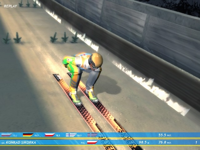 Скриншот из игры RTL Ski Jumping 2006 под номером 9