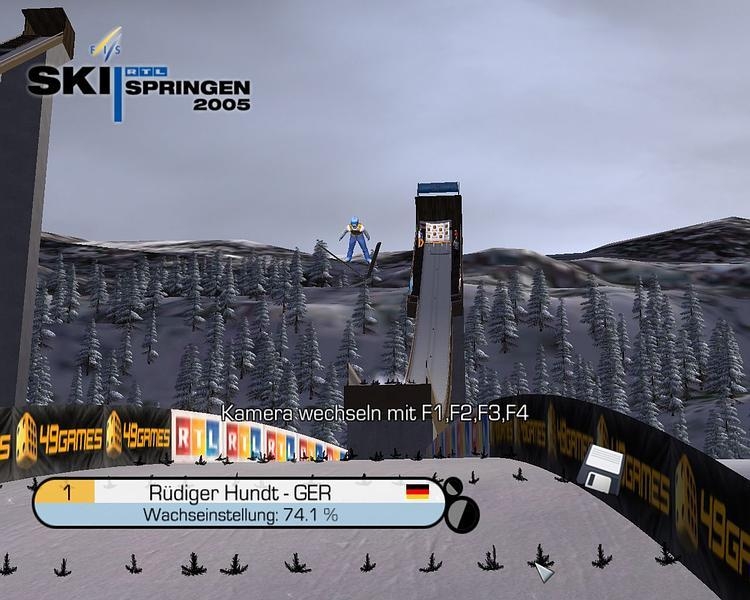Скриншот из игры RTL Ski Jumping 2005 под номером 1