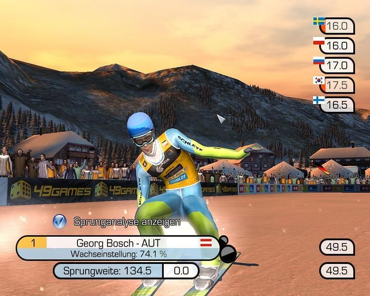 Скриншот из игры RTL Ski Jumping 2005 под номером 13