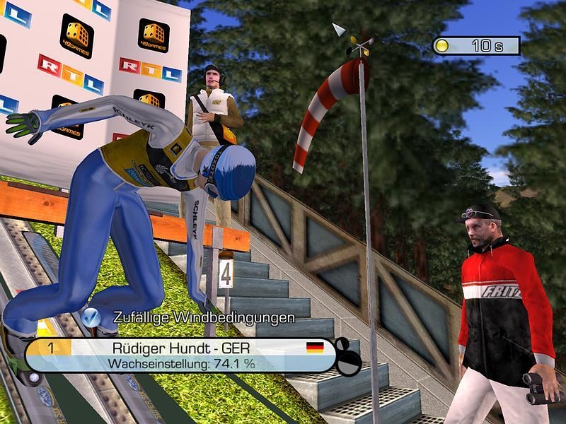 Скриншот из игры RTL Ski Jumping 2005 под номером 14