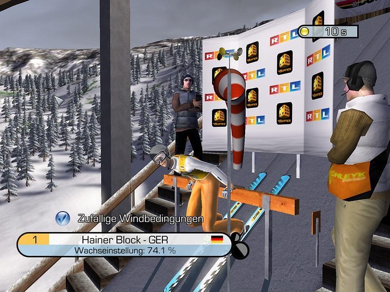 Скриншот из игры RTL Ski Jumping 2005 под номером 2