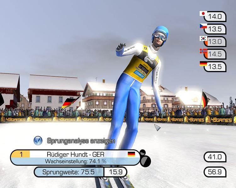 Скриншот из игры RTL Ski Jumping 2005 под номером 3