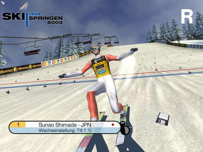 Скриншот из игры RTL Ski Jumping 2005 под номером 5