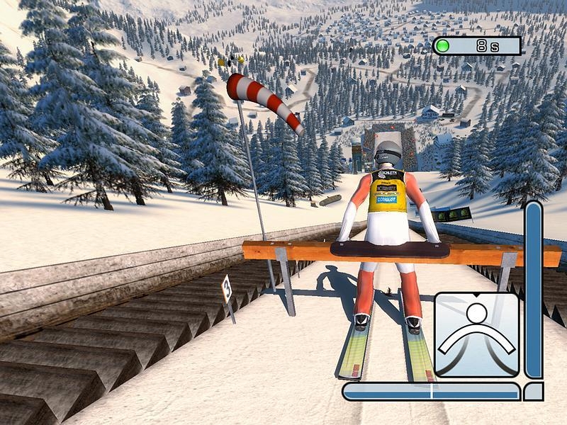 Скриншот из игры RTL Ski Jumping 2005 под номером 7