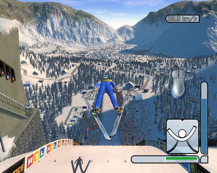 Скриншот из игры RTL Ski Jumping 2005 под номером 8