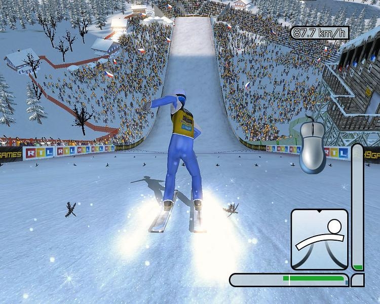 Скриншот из игры RTL Ski Jumping 2005 под номером 9