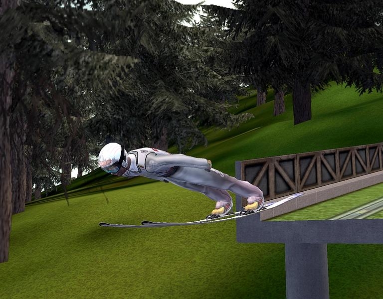 Скриншот из игры RTL Ski Jumping 2007 под номером 2