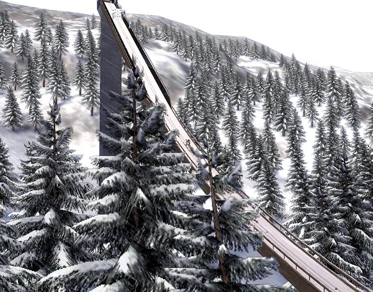 Скриншот из игры RTL Ski Jumping 2007 под номером 3